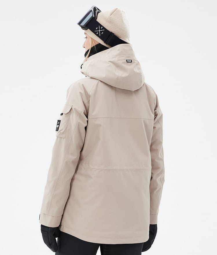 Dope Akin W Giacca Snowboard Donna Sand, Image 6 of 8