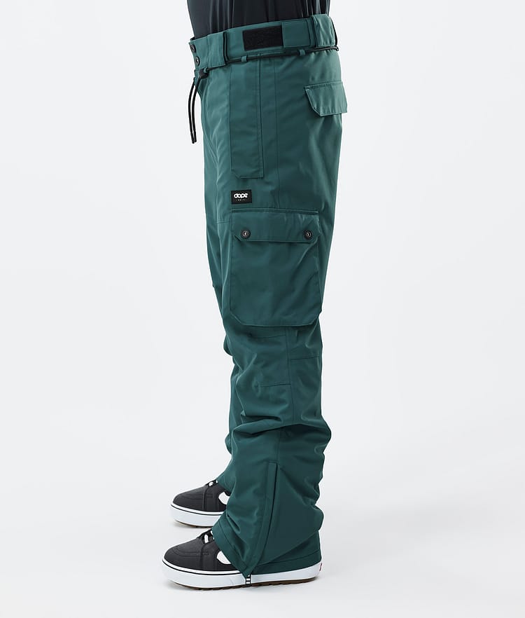 Dope Iconic Snowboard Pants Men Bottle Green, Image 3 of 7