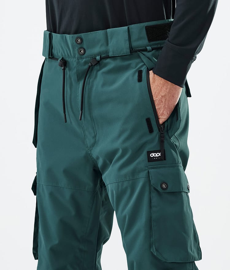 Dope Iconic Snowboard Pants Men Bottle Green, Image 5 of 7