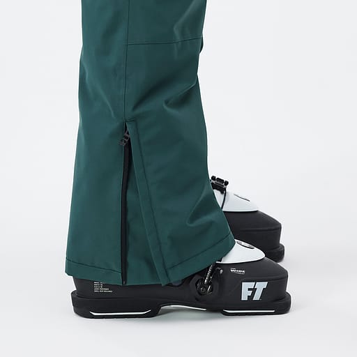 Anpassbare Beinabschlüsse mit Reißverschluss