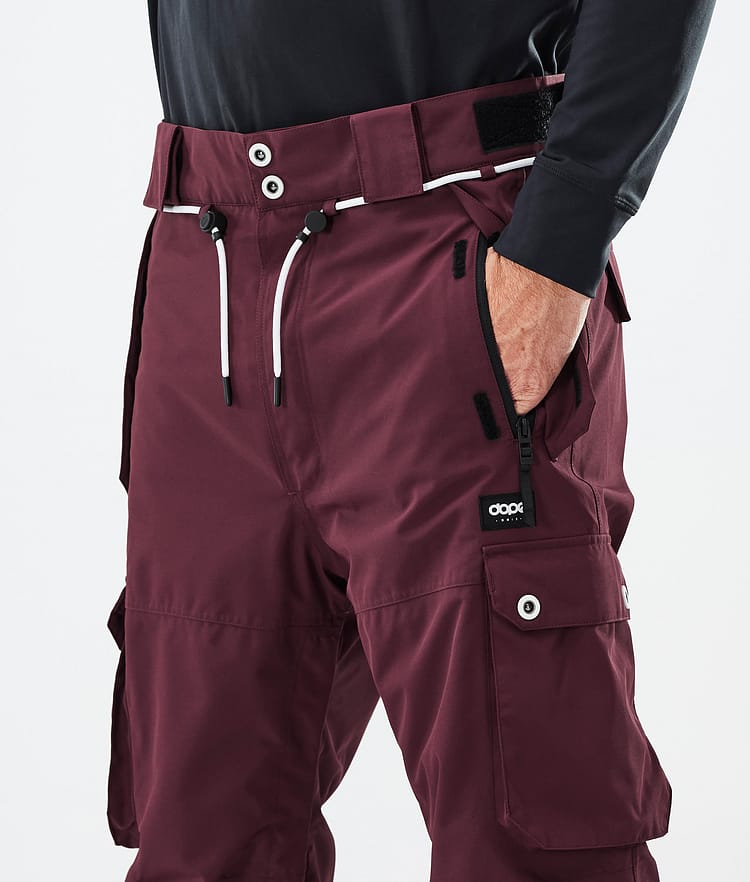 Dope Iconic Snowboardhose Herren Burgundy Renewed, Image 5 of 7