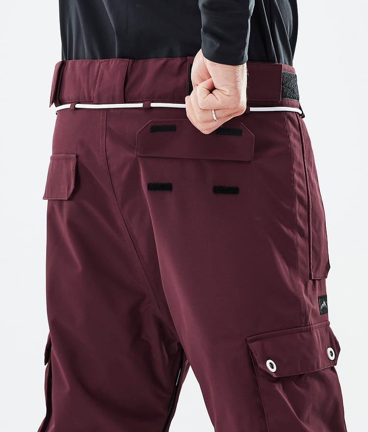 Dope Iconic Snowboardhose Herren Burgundy Renewed, Image 7 of 7
