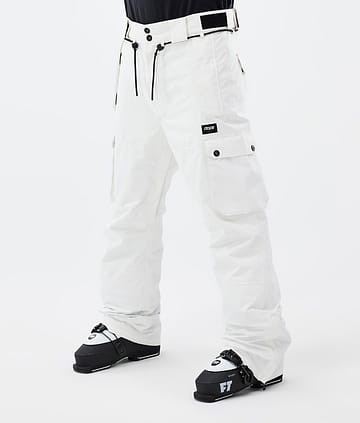 Dope Iconic Ski Pants Old White
