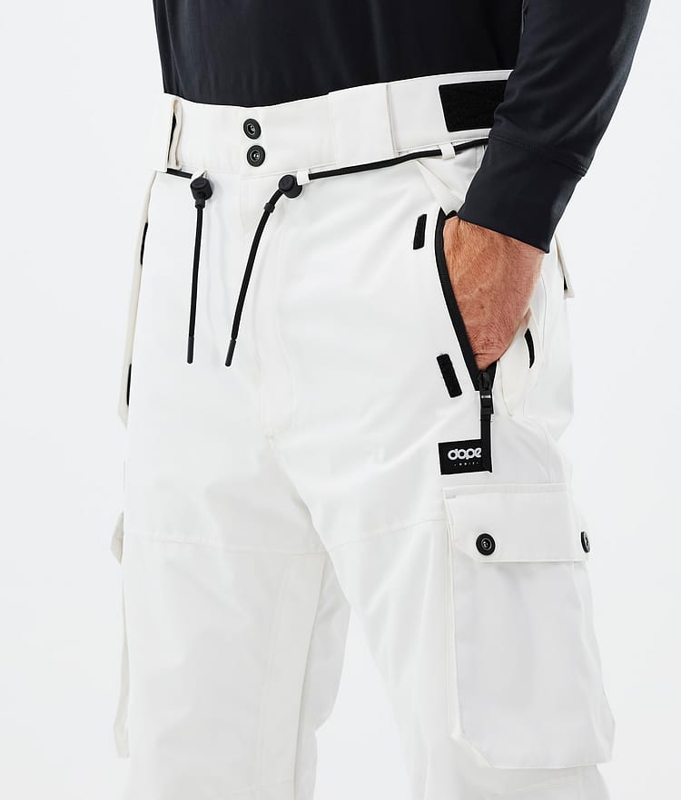 Dope Iconic Snowboard Pants Men Old White, Image 5 of 7