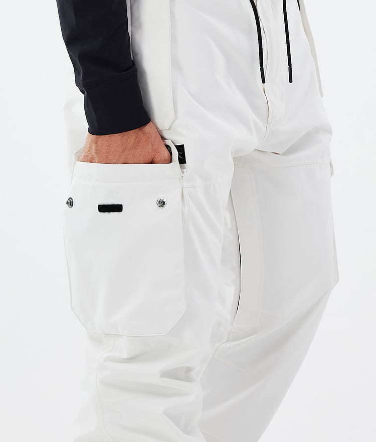 Dope Iconic Snowboard Pants Men Old White, Image 6 of 7