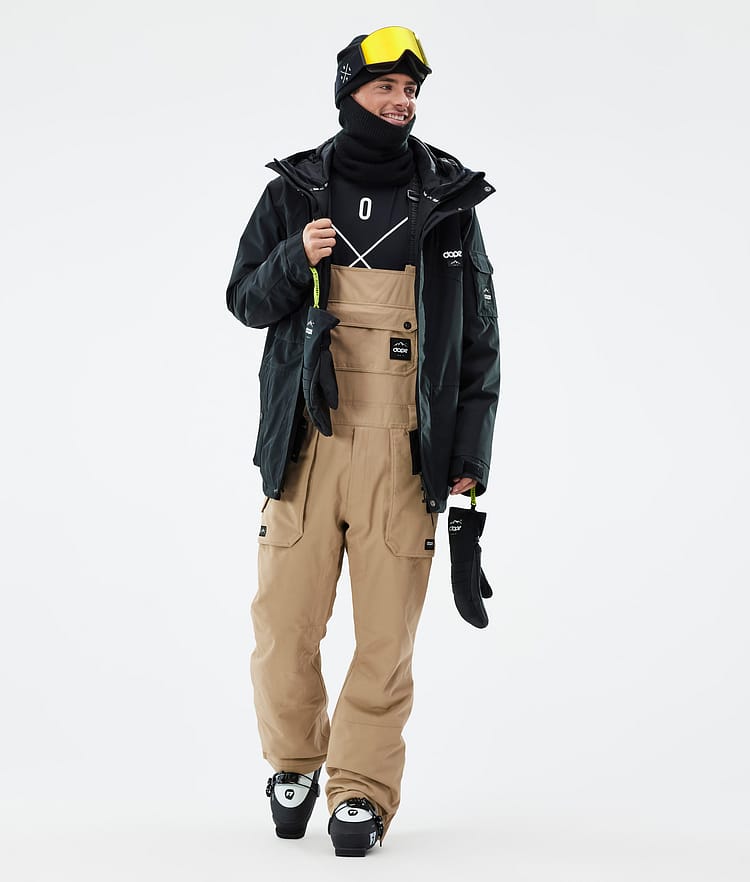 Dope Notorious B.I.B Pantaloni Sci Uomo Khaki, Image 2 of 7