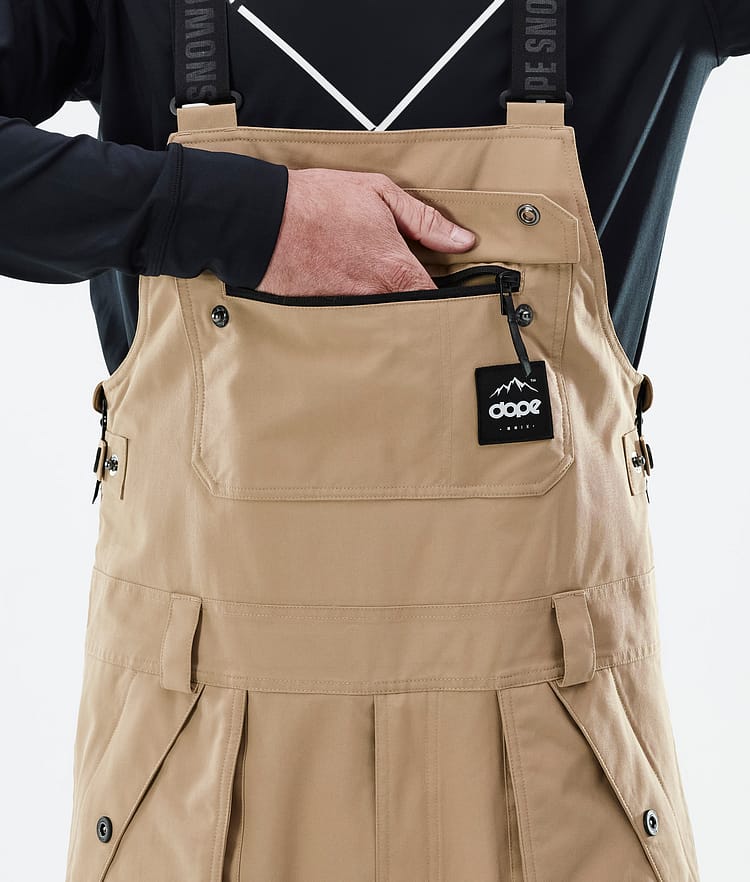 Dope Notorious B.I.B Pantaloni Sci Uomo Khaki, Image 6 of 7