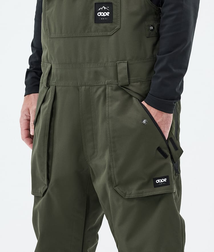 Dope Notorious B.I.B Pantaloni Sci Uomo Olive Green, Image 5 of 7