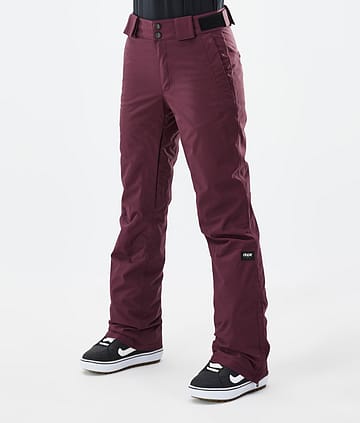 Dope Con W Snowboard Pants Burgundy Renewed