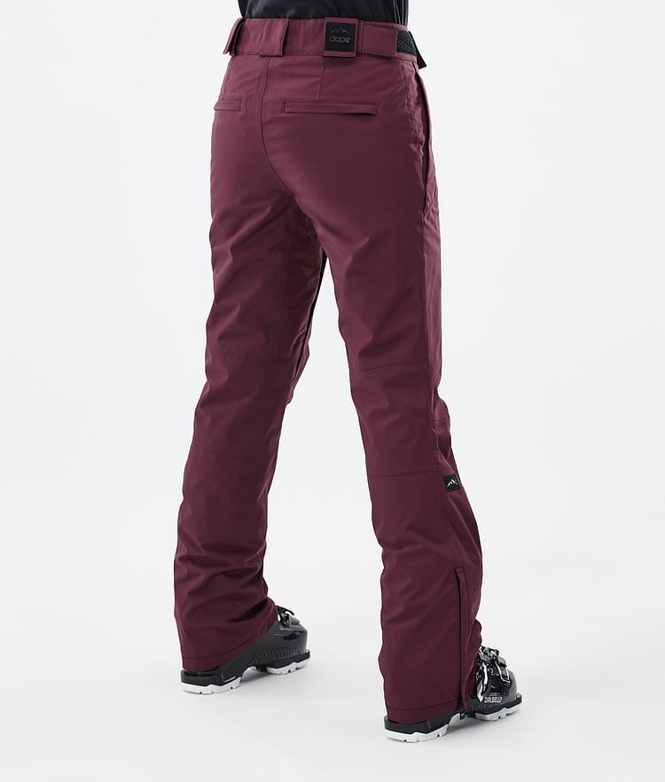 Dope Con W Pantaloni Sci Donna Burgundy, Image 4 of 6