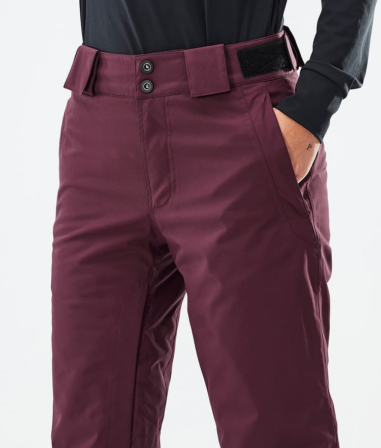 Dope Con W Pantaloni Sci Donna Burgundy, Image 5 of 6