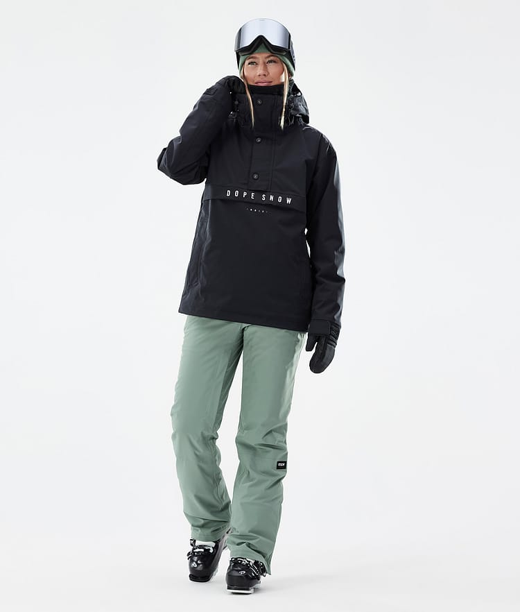 Dope Con W Skibukser Dame Faded Green, Image 2 of 6