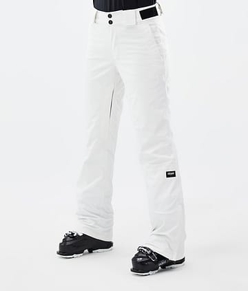 Dope Con W Ski Pants Old White
