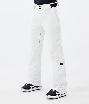 Dope Con W Snowboard Pants Old White