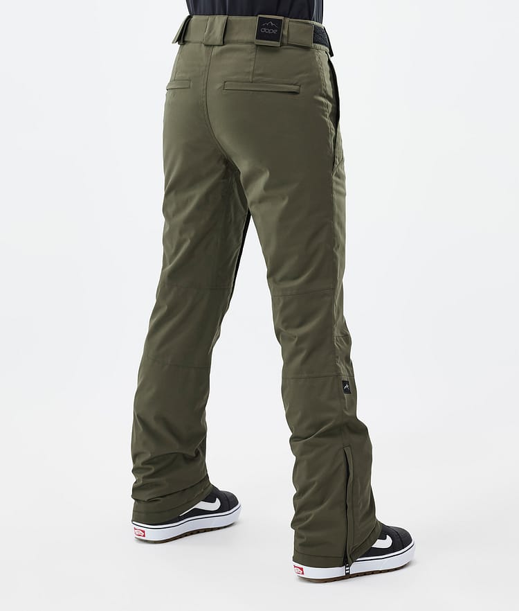 Dope Con W Snowboardbukse Dame Olive Green, Image 4 of 6