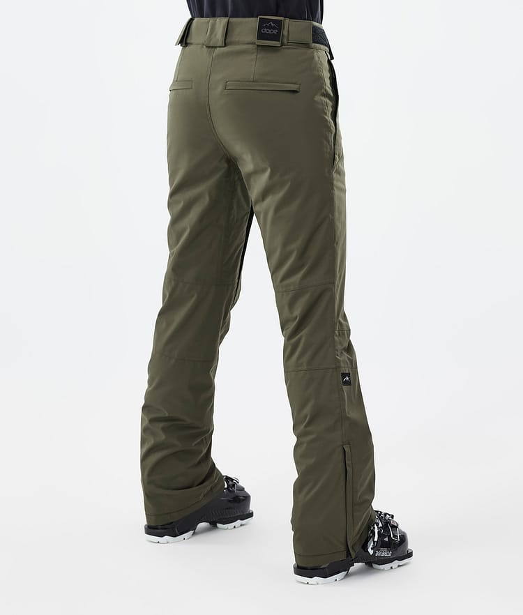 Dope Con W Skibroek Dames Olive Green, Image 4 of 6