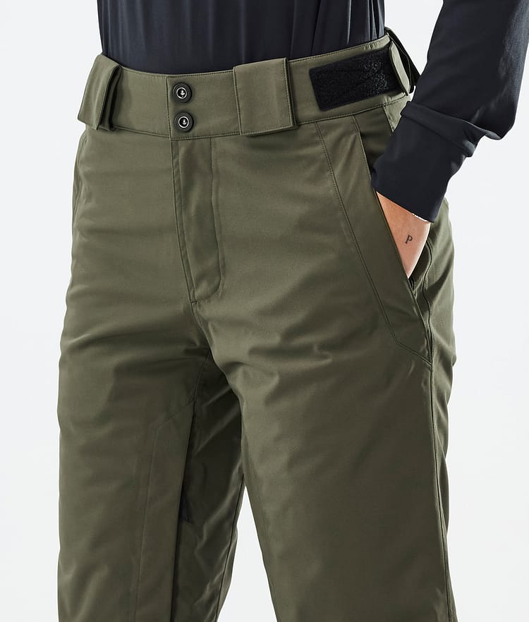 Dope Con W Skibroek Dames Olive Green, Image 5 of 6