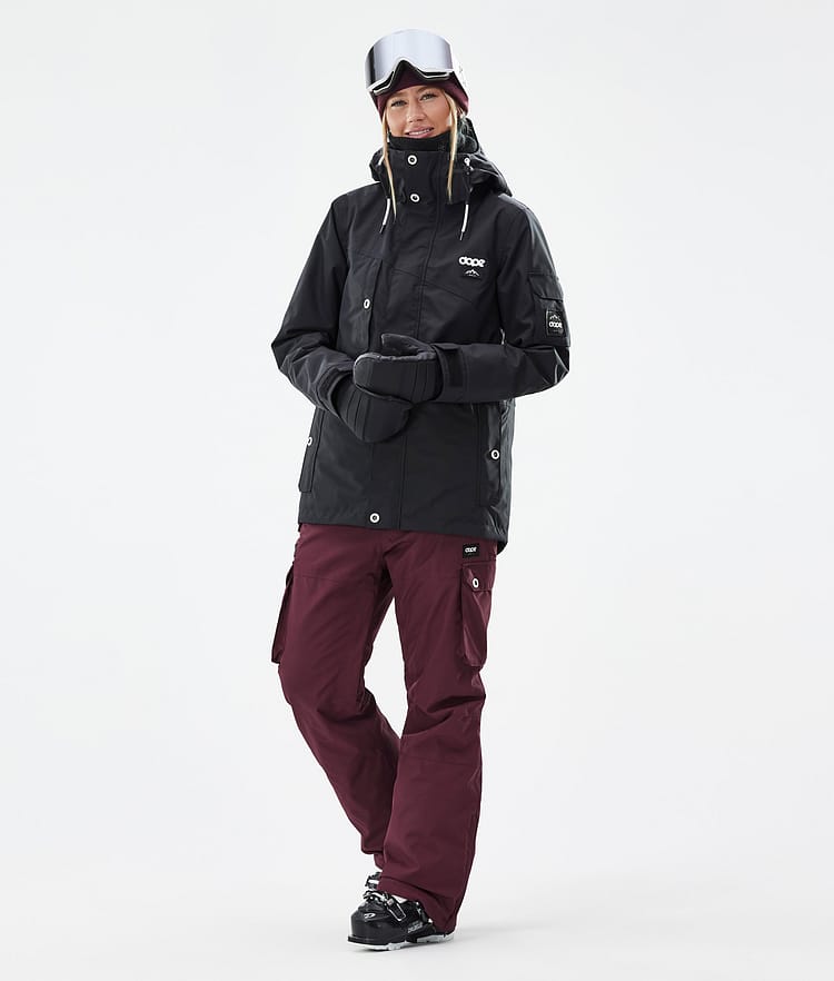 Dope Iconic W Ski Pants Women Burgundy, Image 2 of 7