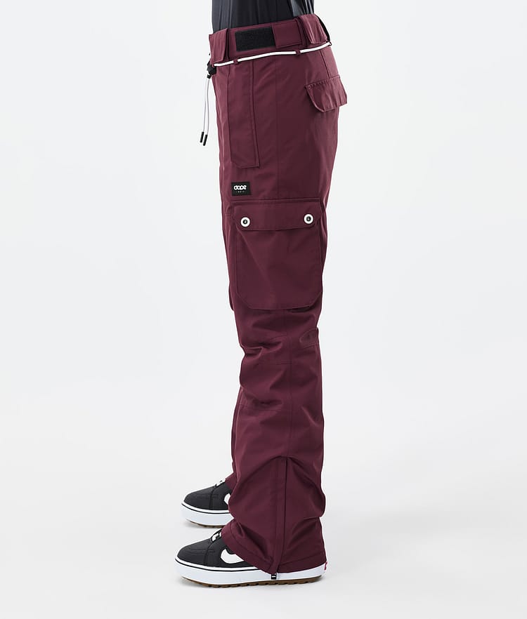 Dope Iconic W Snowboardhose Damen Burgundy, Image 3 of 7