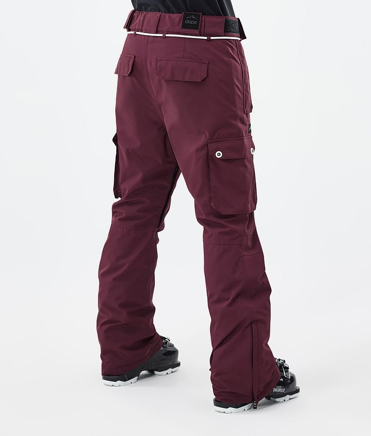 Dope Iconic W Ski Pants Women Burgundy, Image 4 of 7