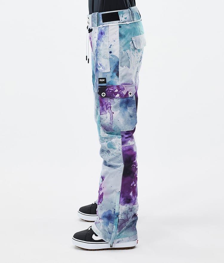 Dope Iconic W Snowboard Pants Women Spray Green Grape, Image 3 of 7