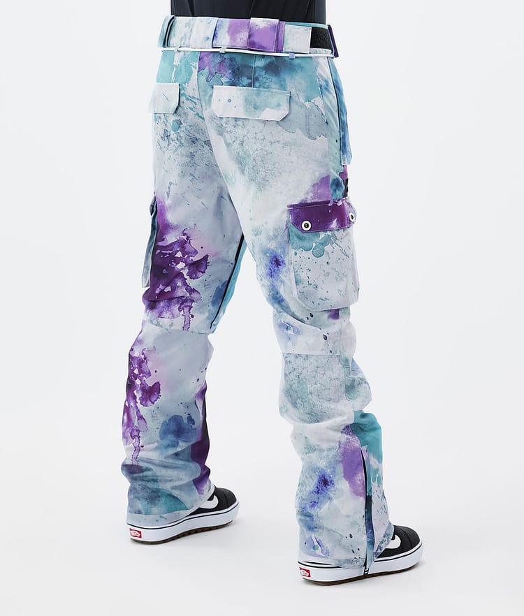 Dope Iconic W Snowboard Pants Women Spray Green Grape, Image 4 of 7