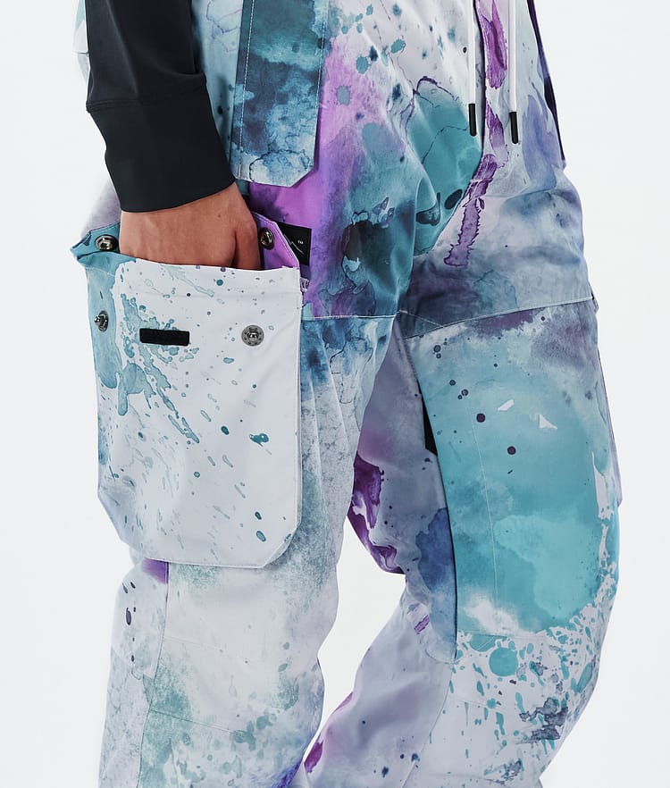 Dope Iconic W Snowboard Pants Women Spray Green Grape, Image 6 of 7