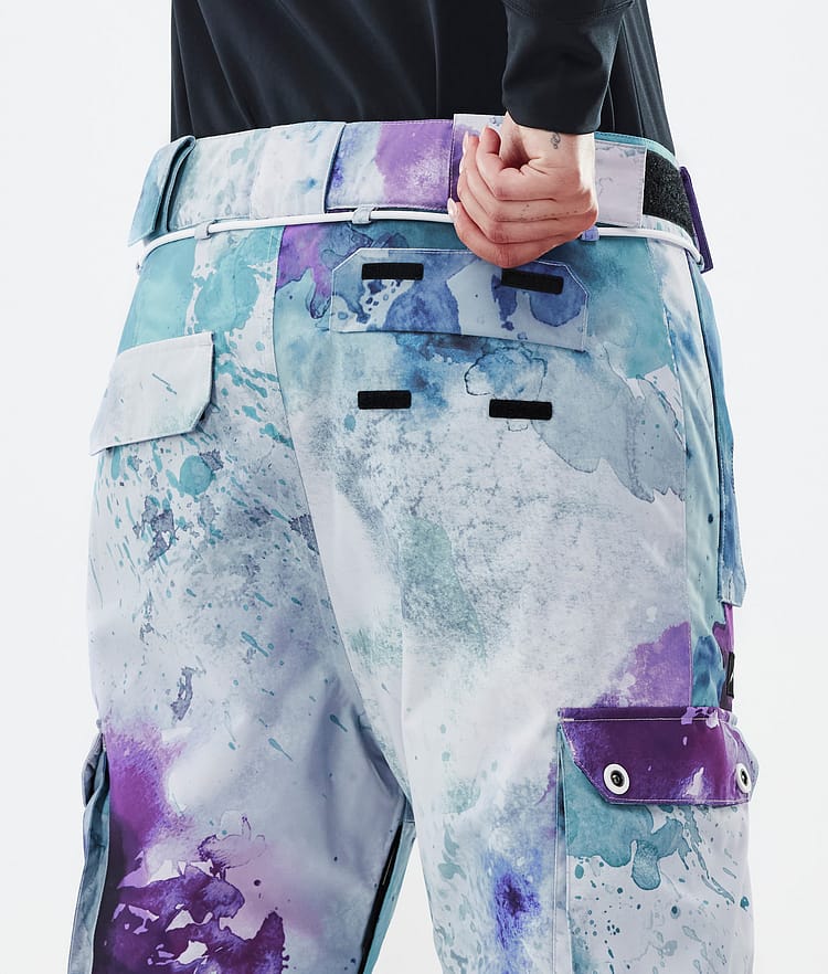 Dope Iconic W Snowboard Pants Women Spray Green Grape, Image 7 of 7