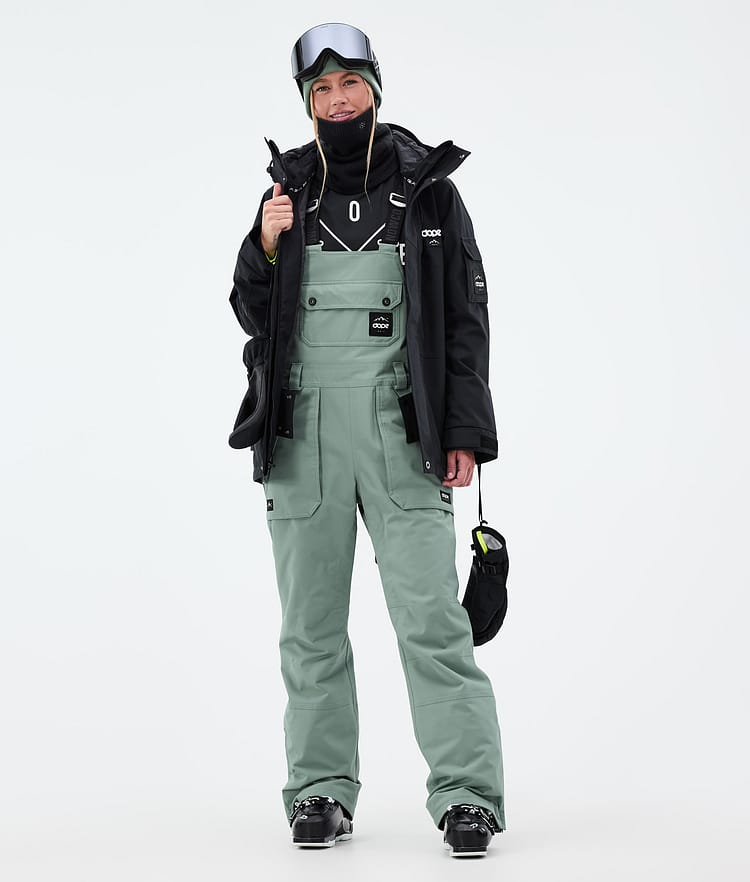 Dope Notorious B.I.B W Ski Pants Women Faded Green, Image 2 of 7