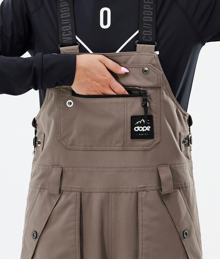 Dope Notorious B.I.B W Snowboard Pants Women Walnut, Image 6 of 7