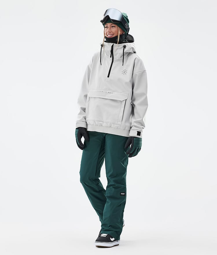 Dope Cyclone W Snowboard Jacket Women Light Grey Renewed, Image 2 of 8