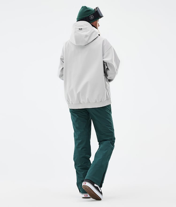 Dope Cyclone W Snowboard Jacket Women Light Grey Renewed, Image 4 of 8