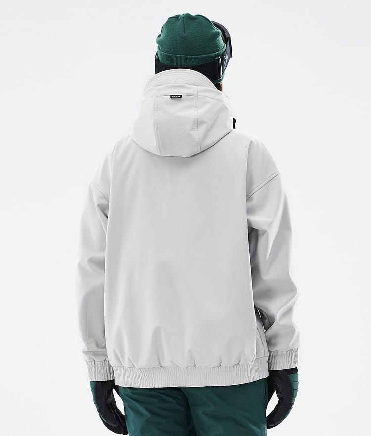 Dope Cyclone W Snowboard Jacket Women Light Grey Renewed, Image 6 of 8