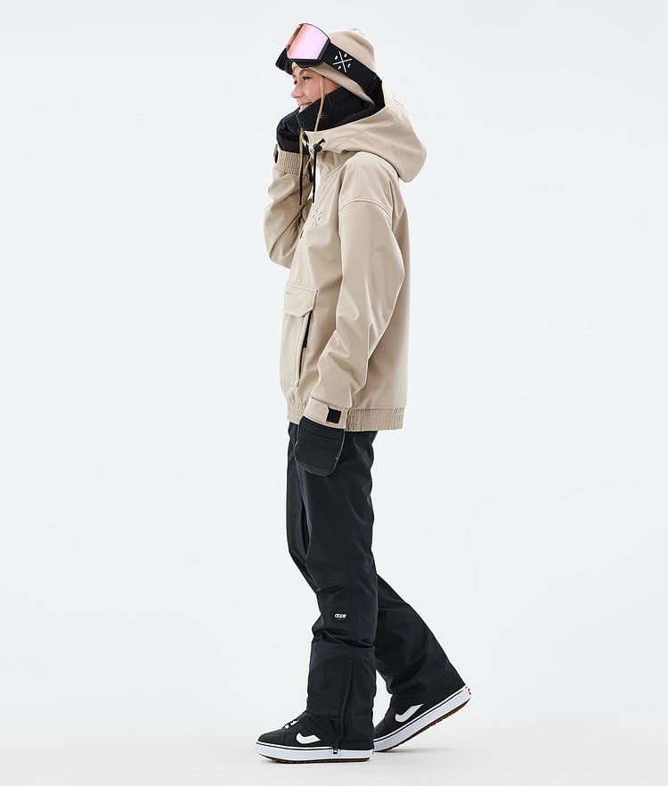 Dope Cyclone W Snowboard Jacket Women Sand, Image 3 of 8