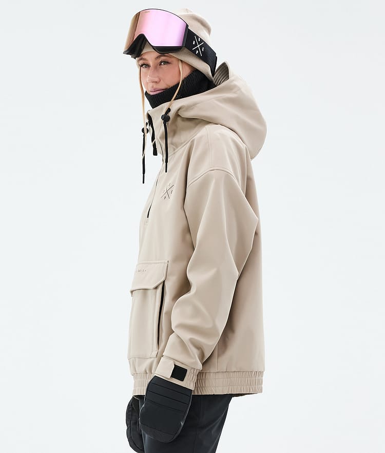 Dope Cyclone W Ski Jacket Women Sand, Image 5 of 8