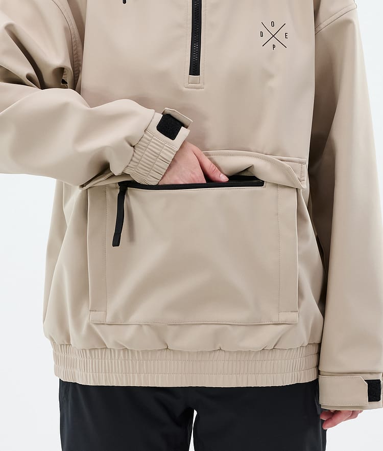 Dope Cyclone W Ski Jacket Women Sand, Image 8 of 8