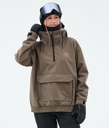 Cyclone W Snowboard Jacket Walnut