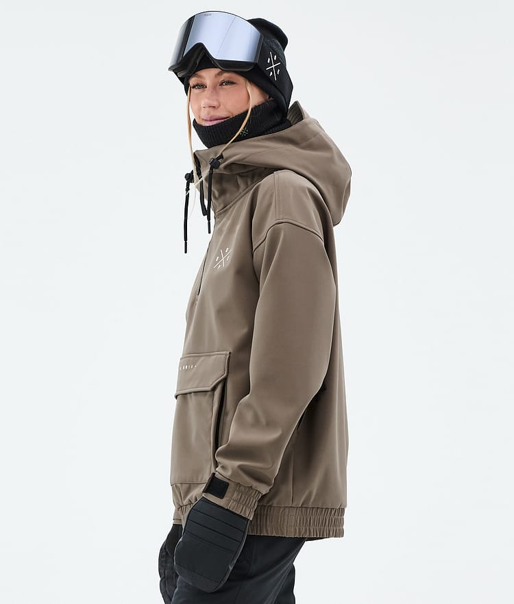 Dope Cyclone W Snowboard Jacket Women Walnut, Image 5 of 8