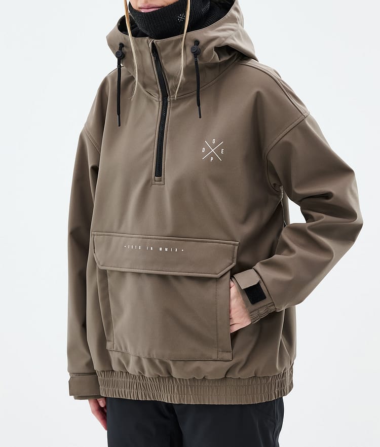 Dope Cyclone W Snowboard Jacket Women Walnut, Image 7 of 8