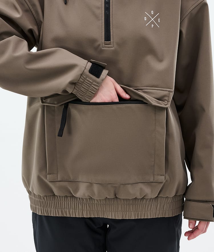 Dope Cyclone W Snowboard Jacket Women Walnut, Image 8 of 8