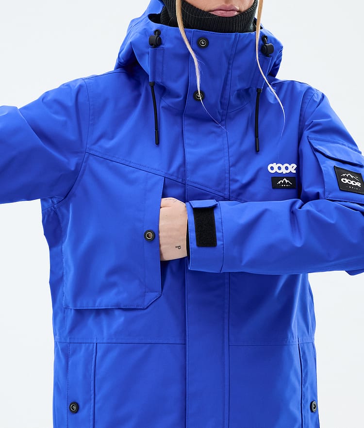 Dope Adept W Snowboard Jacket Women Cobalt Blue, Image 8 of 9