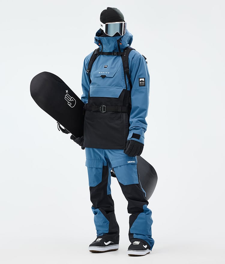 Montec Doom Snowboard Jacket Men Blue Steel/Black, Image 2 of 10