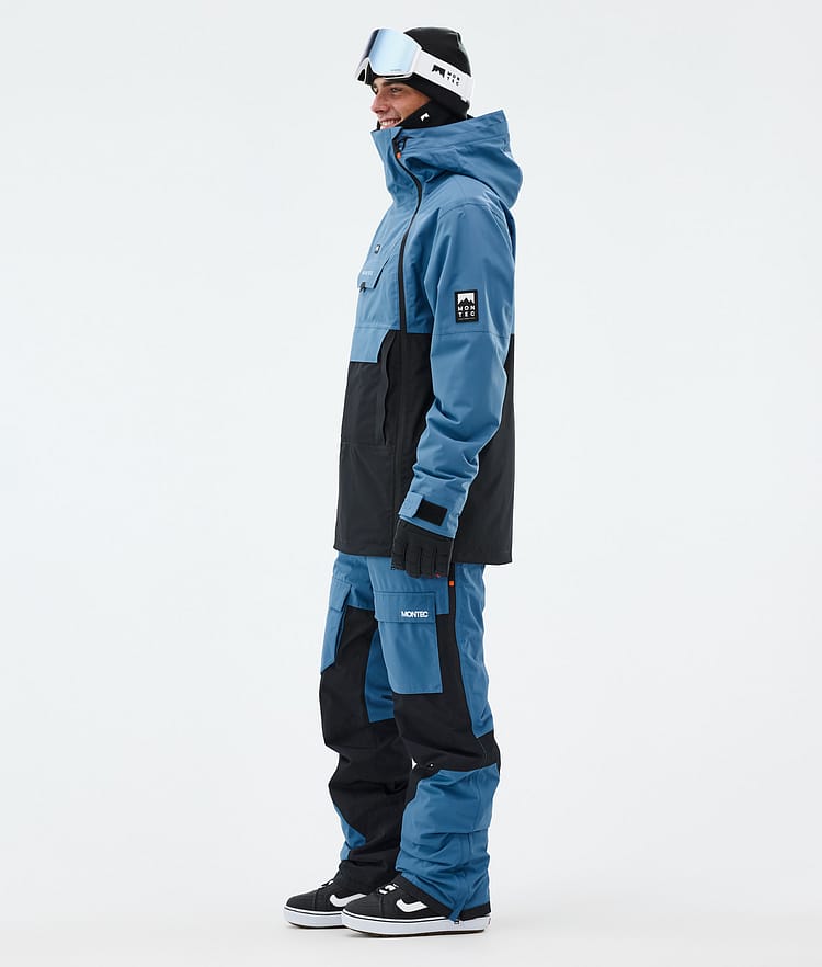 Montec Doom Snowboard Jacket Men Blue Steel/Black, Image 3 of 10