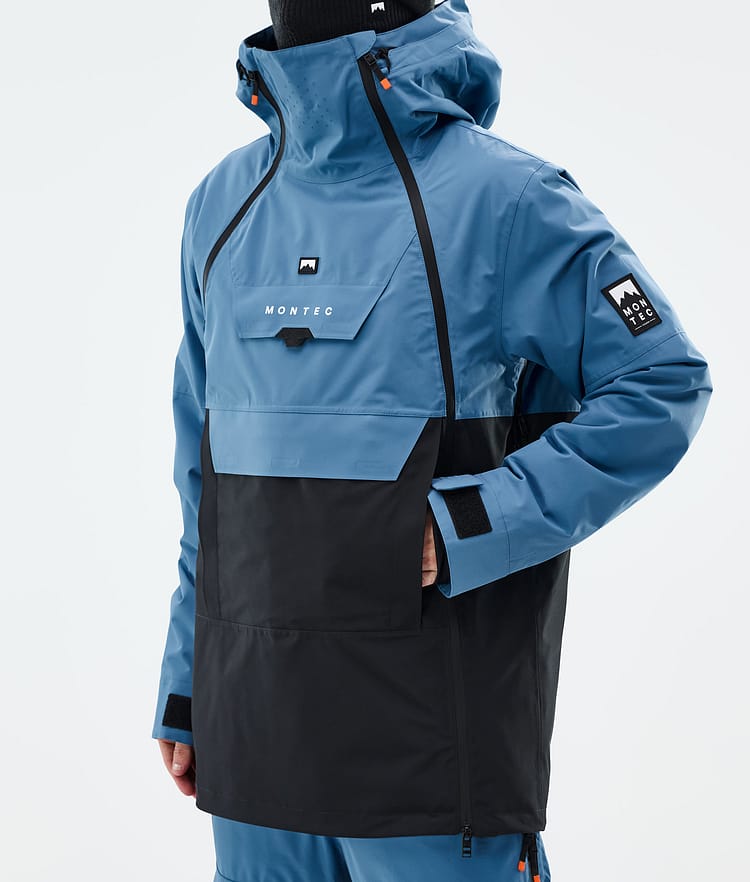Montec Doom Snowboard Jacket Men Blue Steel/Black, Image 7 of 10