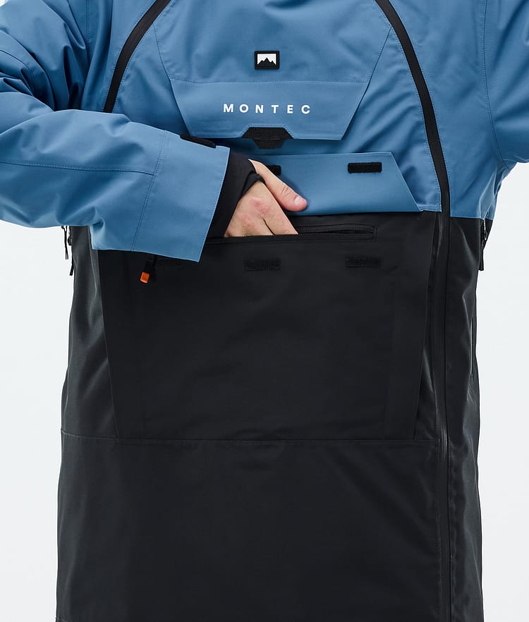 Montec Doom Ski Jacket Men Blue Steel/Black, Image 8 of 10