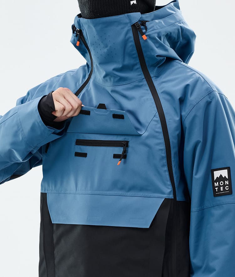 Montec Doom Ski Jacket Men Blue Steel/Black, Image 9 of 10
