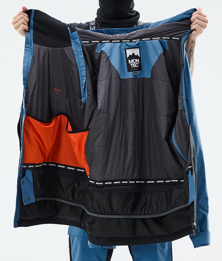 Montec Doom Ski Jacket Men Blue Steel/Black, Image 10 of 10