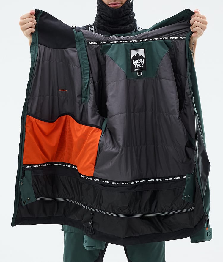 Montec Doom Snowboard Jacket Men Dark Atlantic/Black, Image 10 of 10