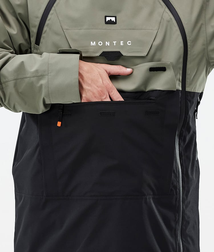 Doom Snowboard Jacket Men Greenish/Black, Image 9 of 11