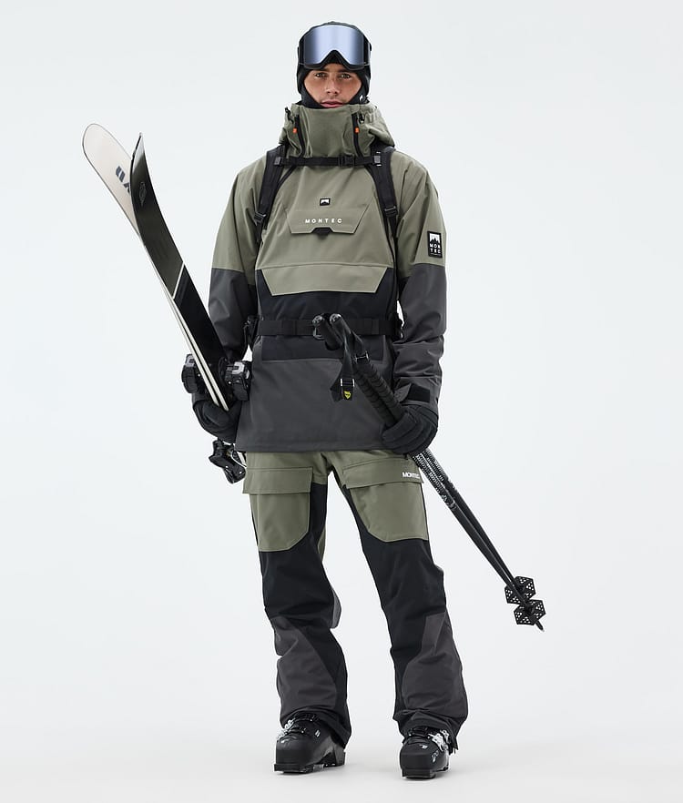 Montec Doom Ski Jacket Men Greenish/Black/Phantom, Image 2 of 10